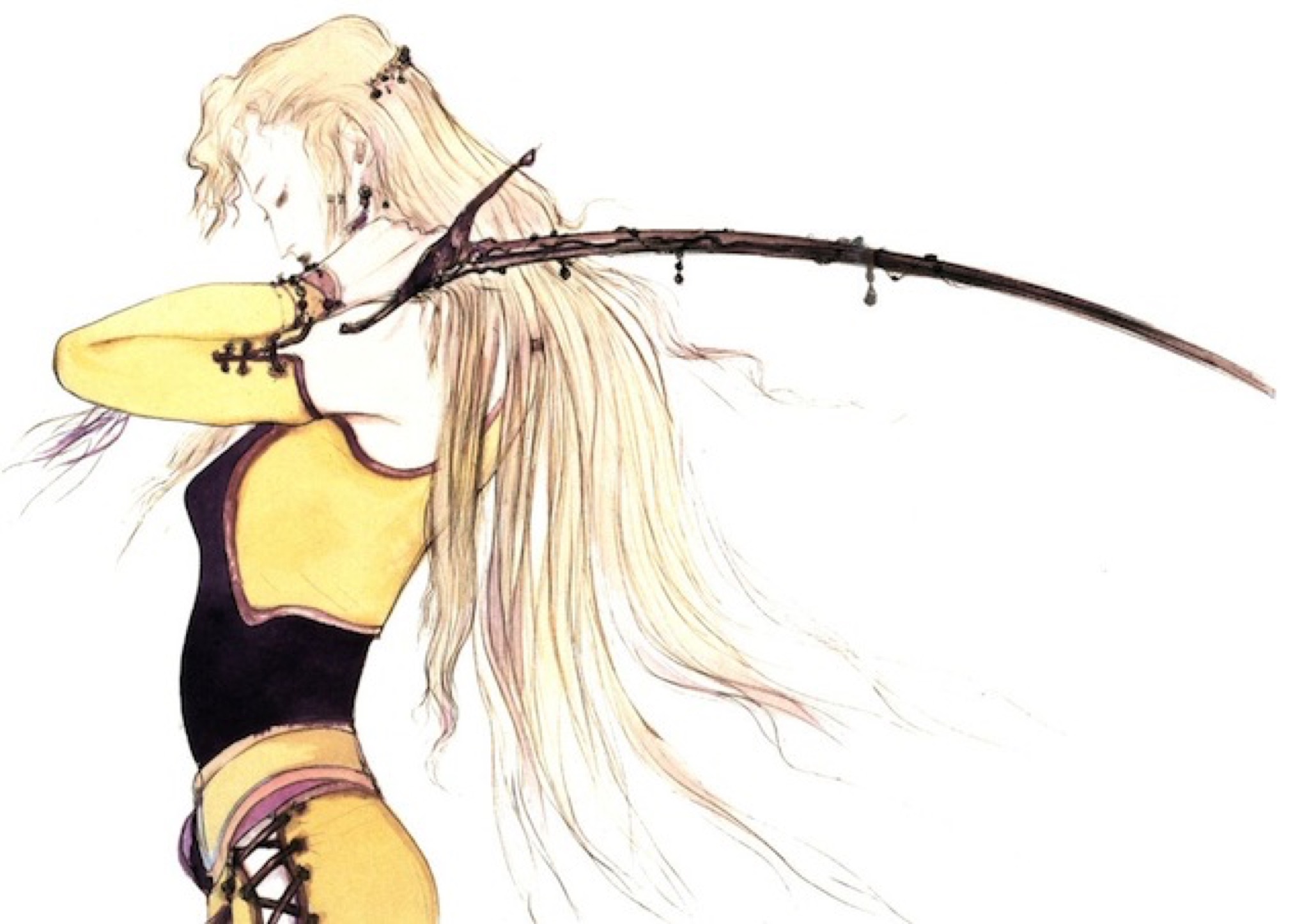 Celes by Yoshitaka Amano