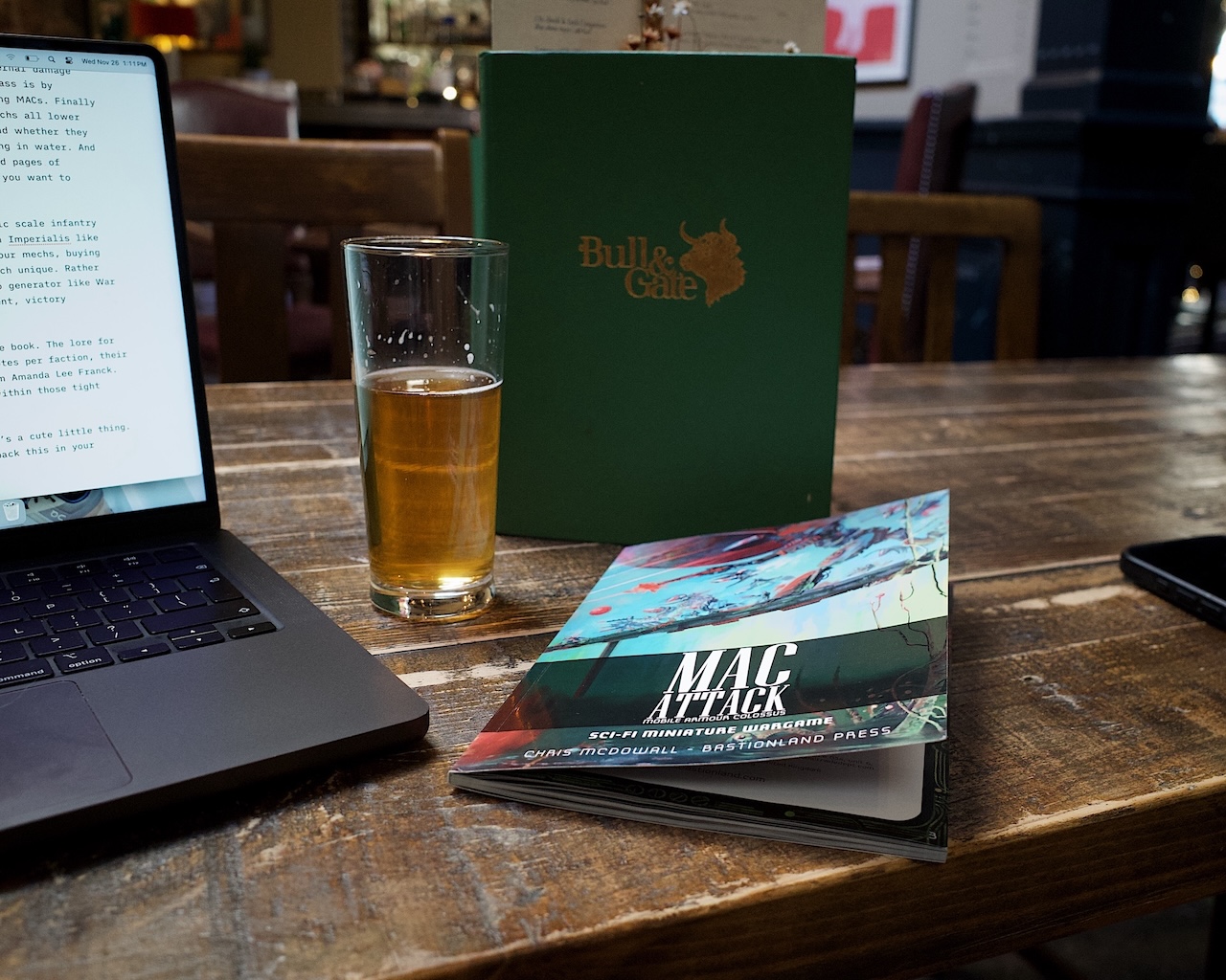 Mac Attack at the Pub