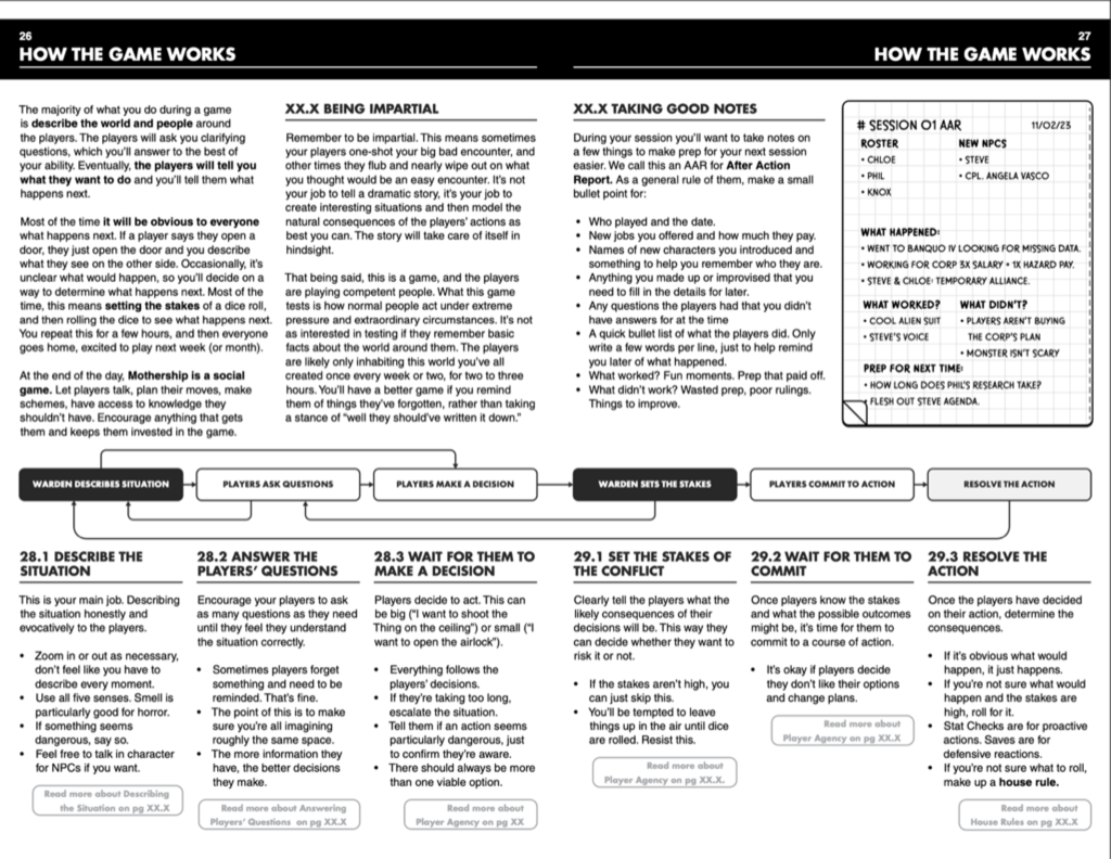 Mothership How The Game Works