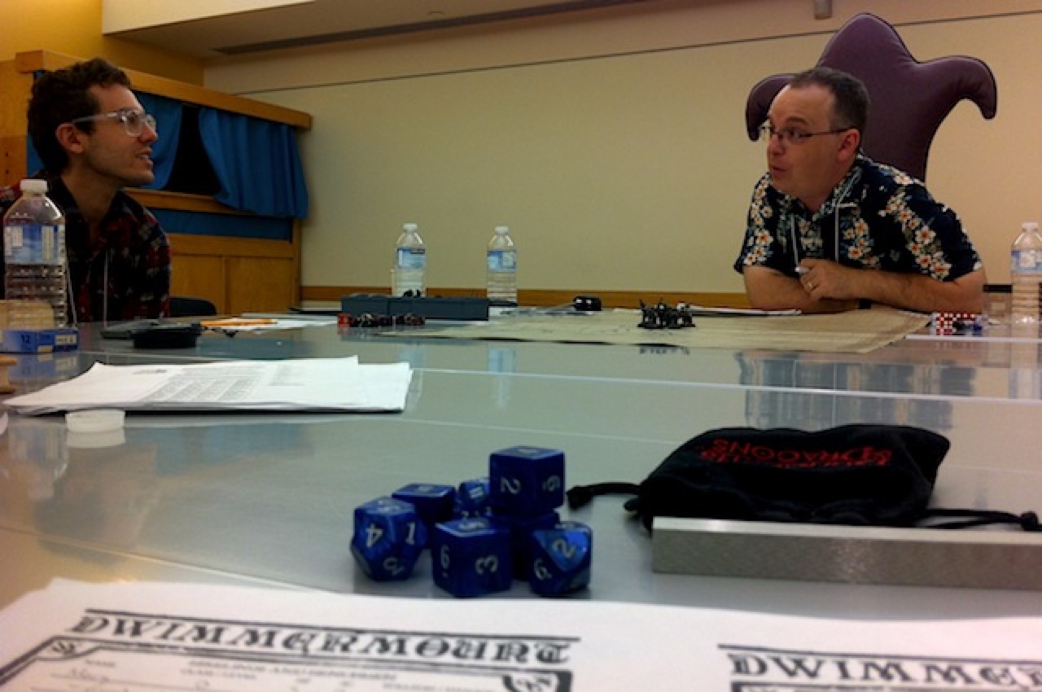 James and Evan at OSRCon