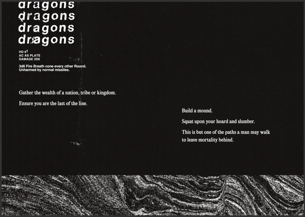 dragons as described by luke